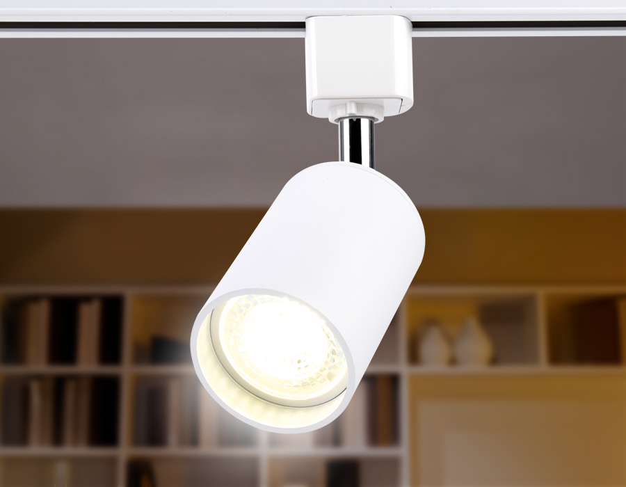 Трековый однофазный светильник TRACK SYSTEM Ambrella light GL5121, цвет белый - фото 8