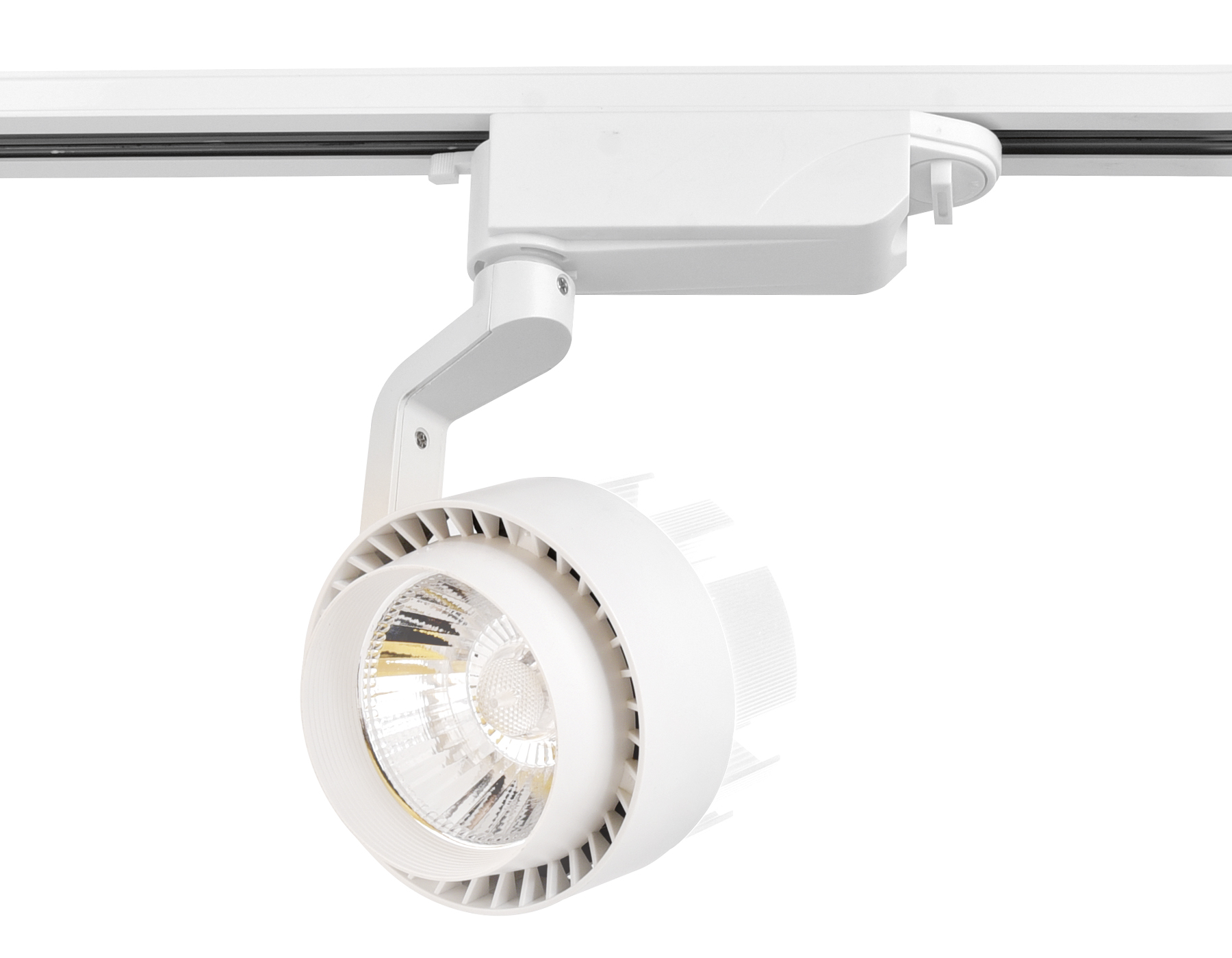 Трековый однофазный светильник TRACK SYSTEM Ambrella light GL6103, цвет белый - фото 1