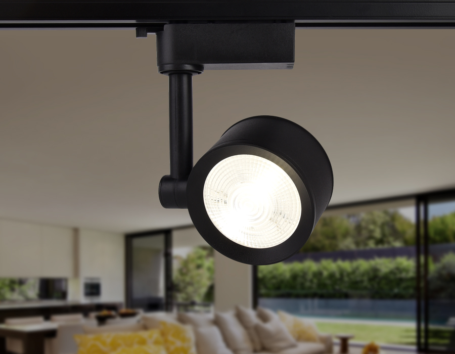 Трековый однофазный светильник TRACK SYSTEM Ambrella light GL6392, цвет черный - фото 4