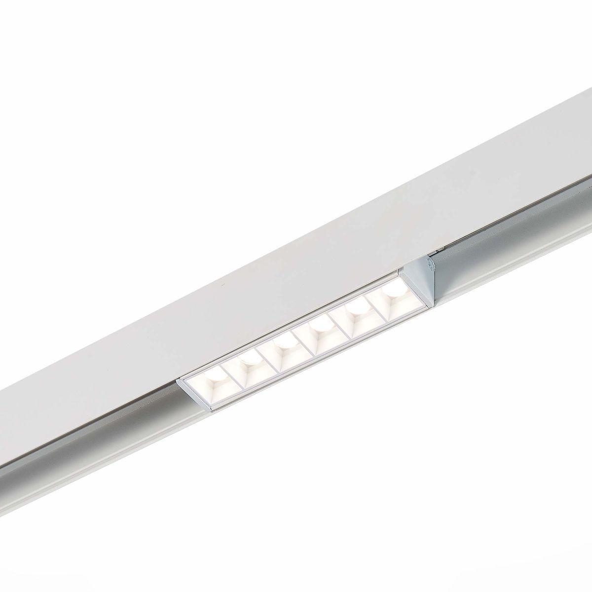 Трековый светильник для магнитного шинопровода SEIDE ST Luce ST361.546.06, цвет белый - фото 1