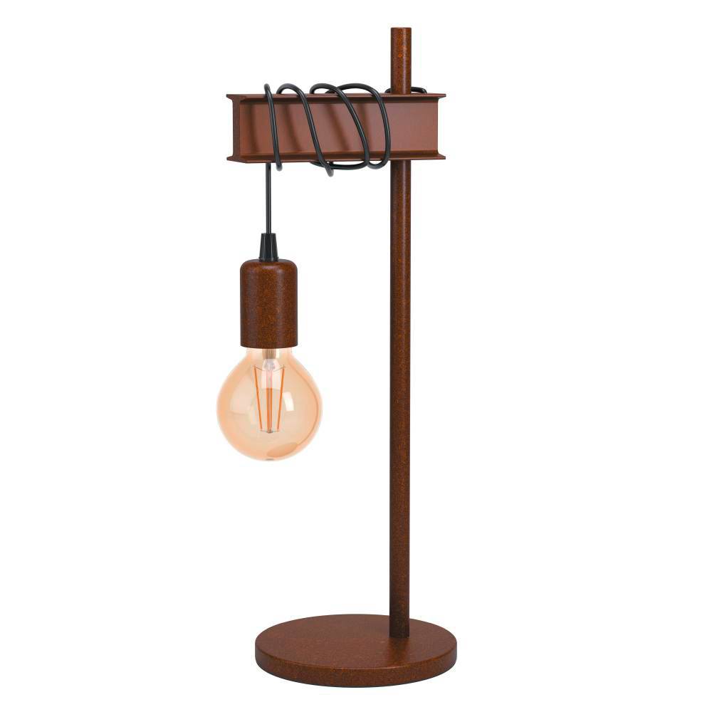 Настольная лампа Eglo TOWNSHEND 4 43525, цвет коричневый - фото 1