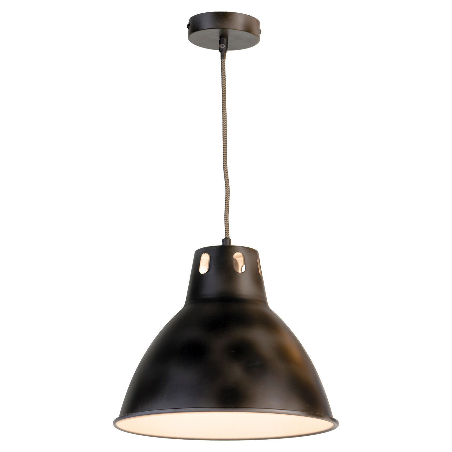 Светильник Lussole HUNTSVILLE LSP-9504-DF, цвет черный - фото 1