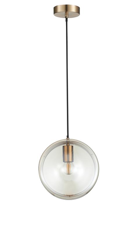 Подвесной светильник Simple Story 1170-1PL, цвет янтарный - фото 1