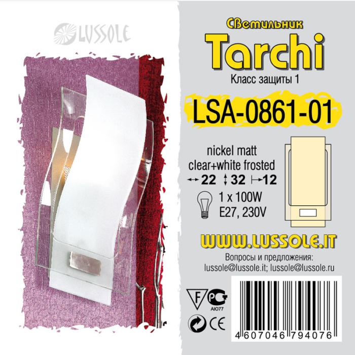 Светильник Lussole Tarchi LSA-0861-01, цвет белый;прозрачный - фото 2