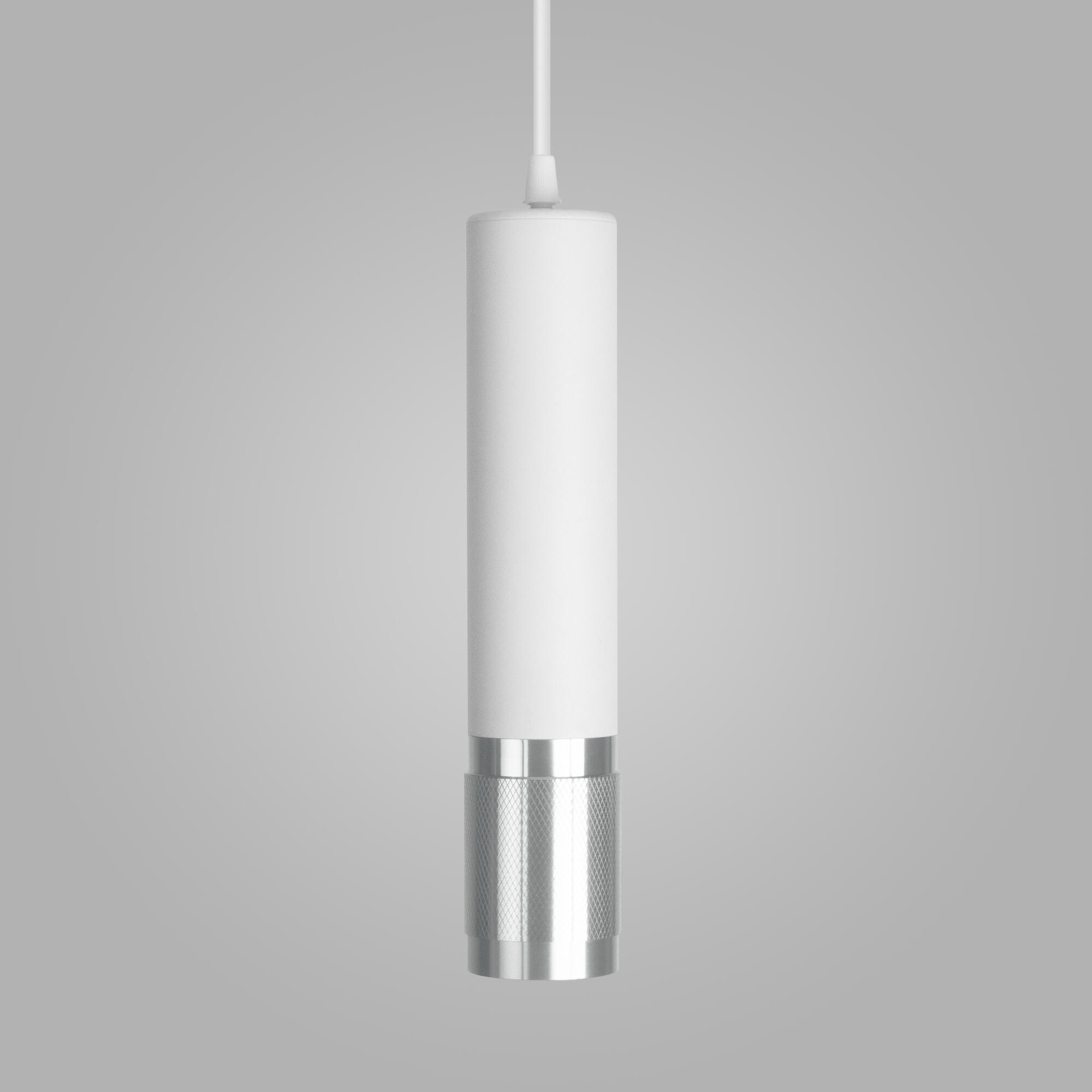 Светильник Eurosvet TONY DLN108 GU10 белый/серебро 4690389173493, цвет серебристый;белый a055557 - фото 1