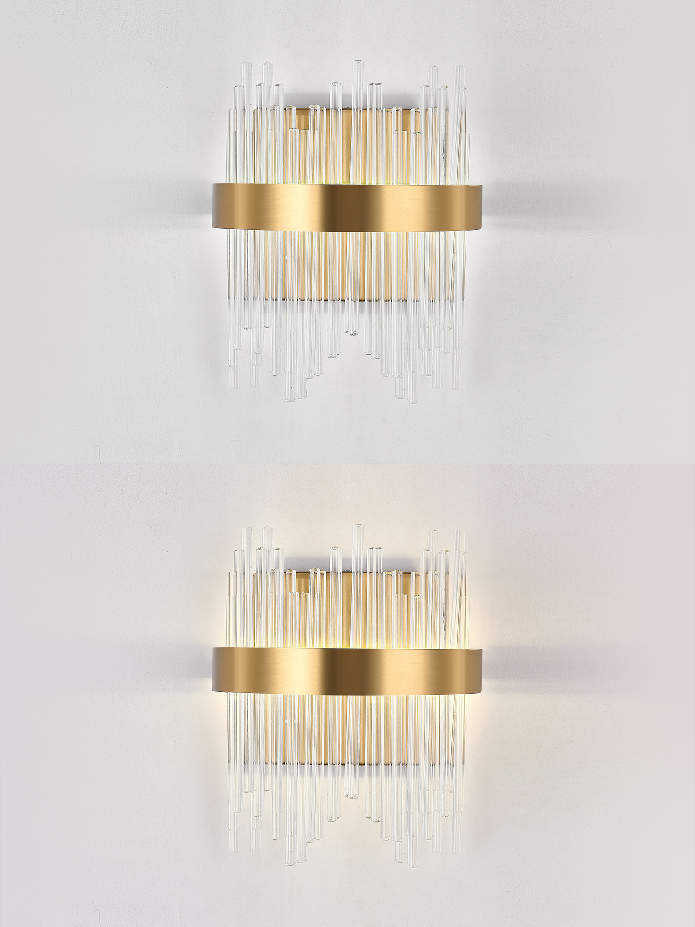 Бра Natali Kovaltseva LED LAMPS 81118/1W, цвет золотистый LED LAMPS 81118/1W - фото 2