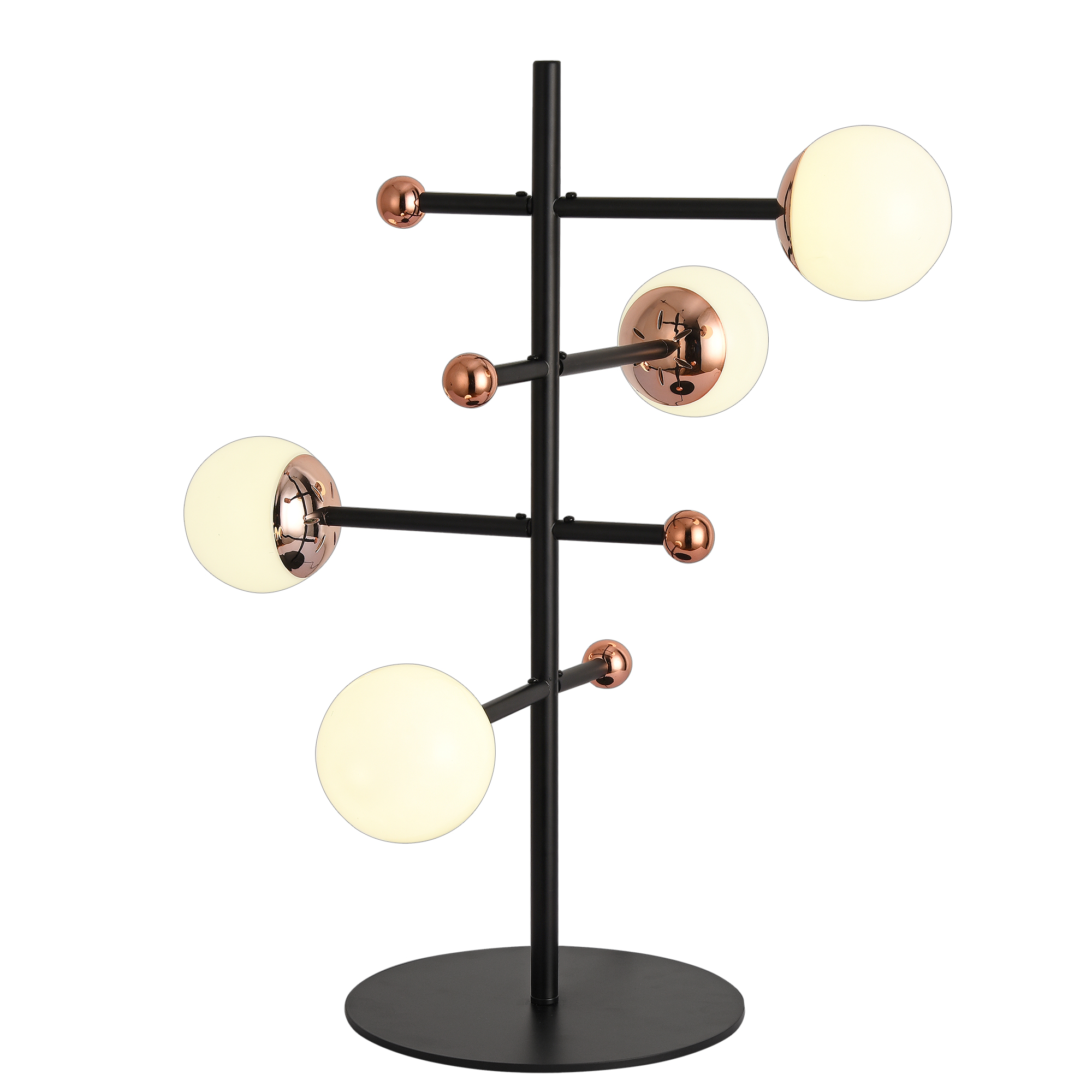 Декоративная настольная лампа Natali Kovaltseva LED LAMPS 81344/1T GOLD BLACK