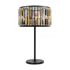 Декоративная настольная лампа iLamp ROYAL  10390-3T BK