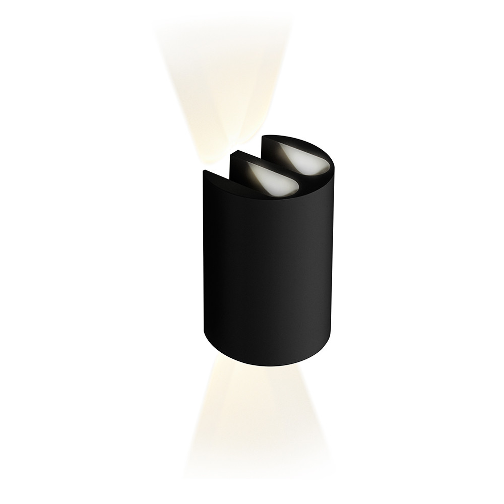 Светильник iledex DOUBLE ZD8161-12W BK, цвет черный - фото 2