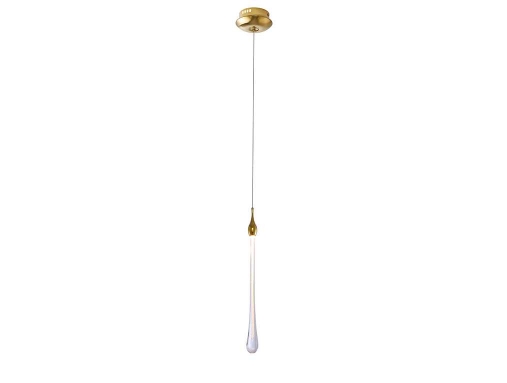 Светильник Newport 15501/S gold, цвет прозрачный 15501/S gold - фото 1