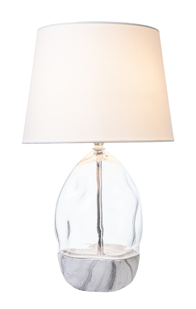 Настольная лампа Escada STONE 10192/L, цвет белый 10192/L - фото 1