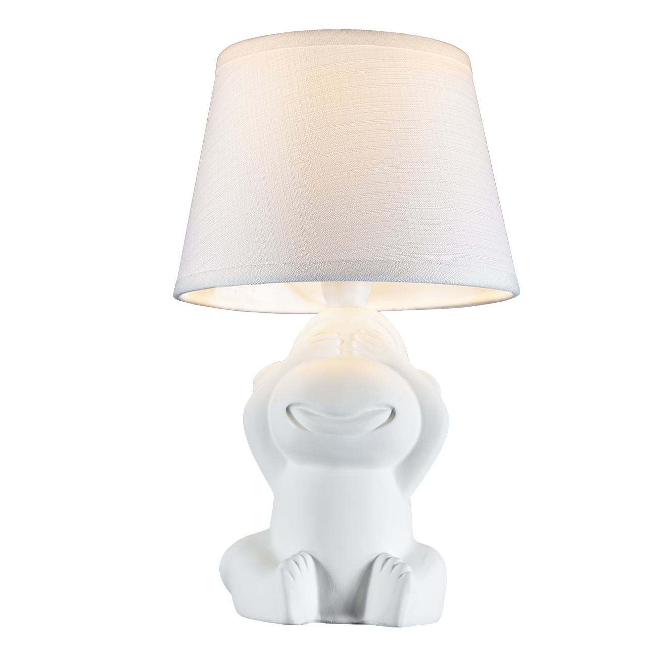 Настольная лампа Escada MONKEY 10176/T White, цвет белый 10176/T White - фото 1