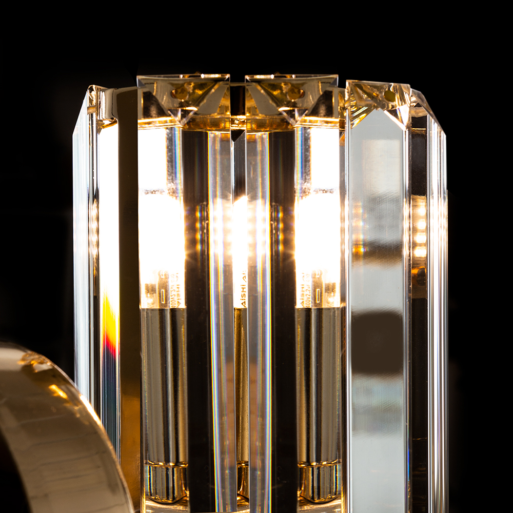 Настенный светильник Arte Lamp SANTORINI A1049AP-2GO, цвет прозрачный - фото 4