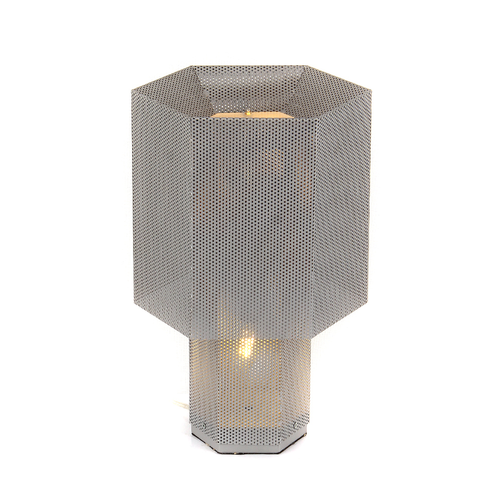 Настольная лампа Delight Collection TABLE LAMP KM0130P-1 silver, цвет серебристый - фото 1