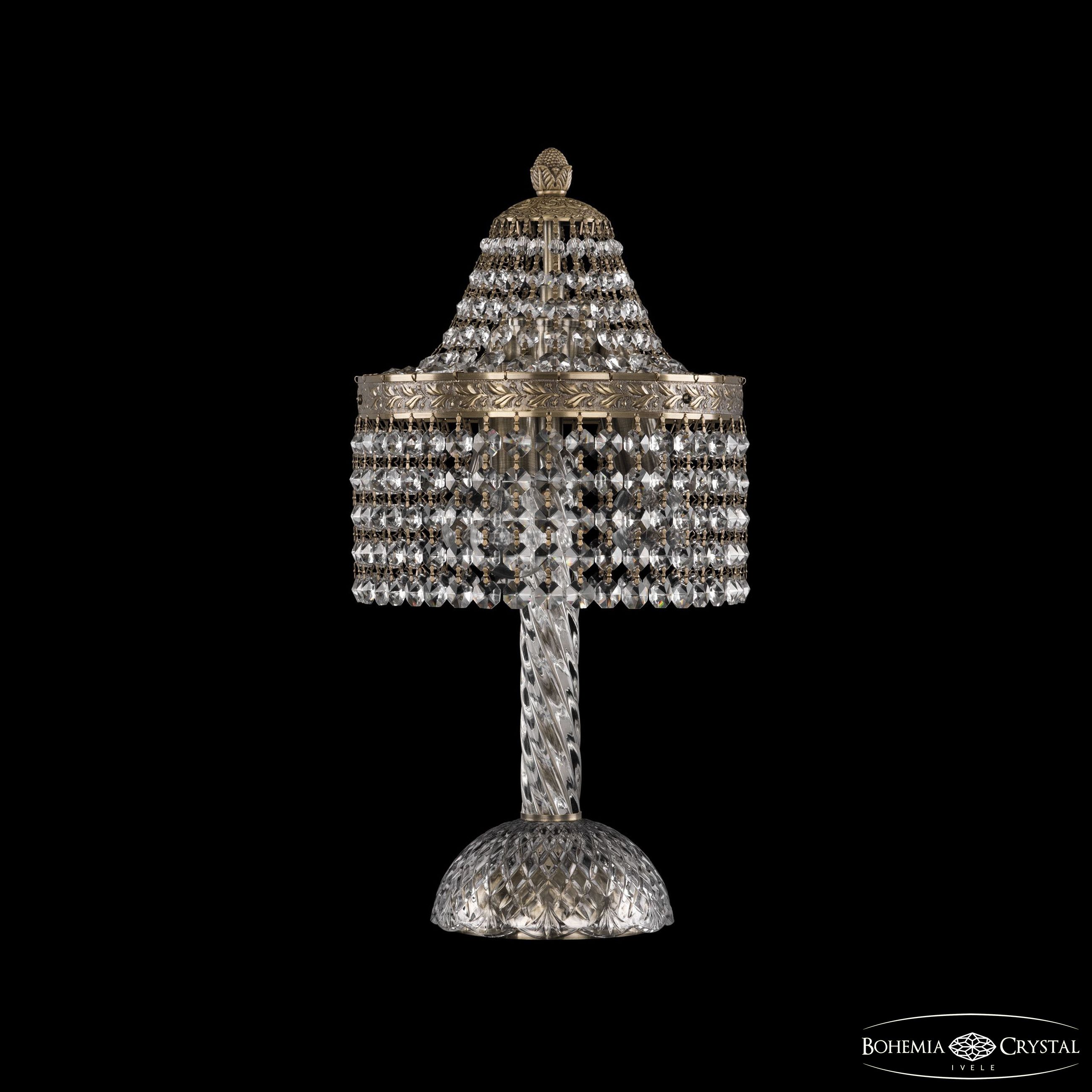 Настольная лампа Bohemia Ivele 19201L4/H/20IV Pa R, цвет прозрачный 19201L4/H/20IV Pa R - фото 1