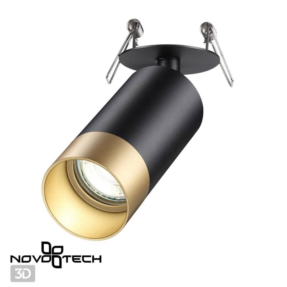 Светильник Novotech SLIM 370875, цвет черный - фото 1