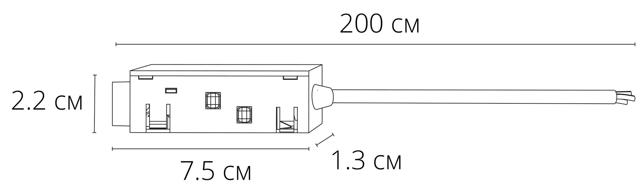 Коннектордлявводапитания Arte Lamp EXPERT-ACCESSORIES A590206, цвет черный - фото 2