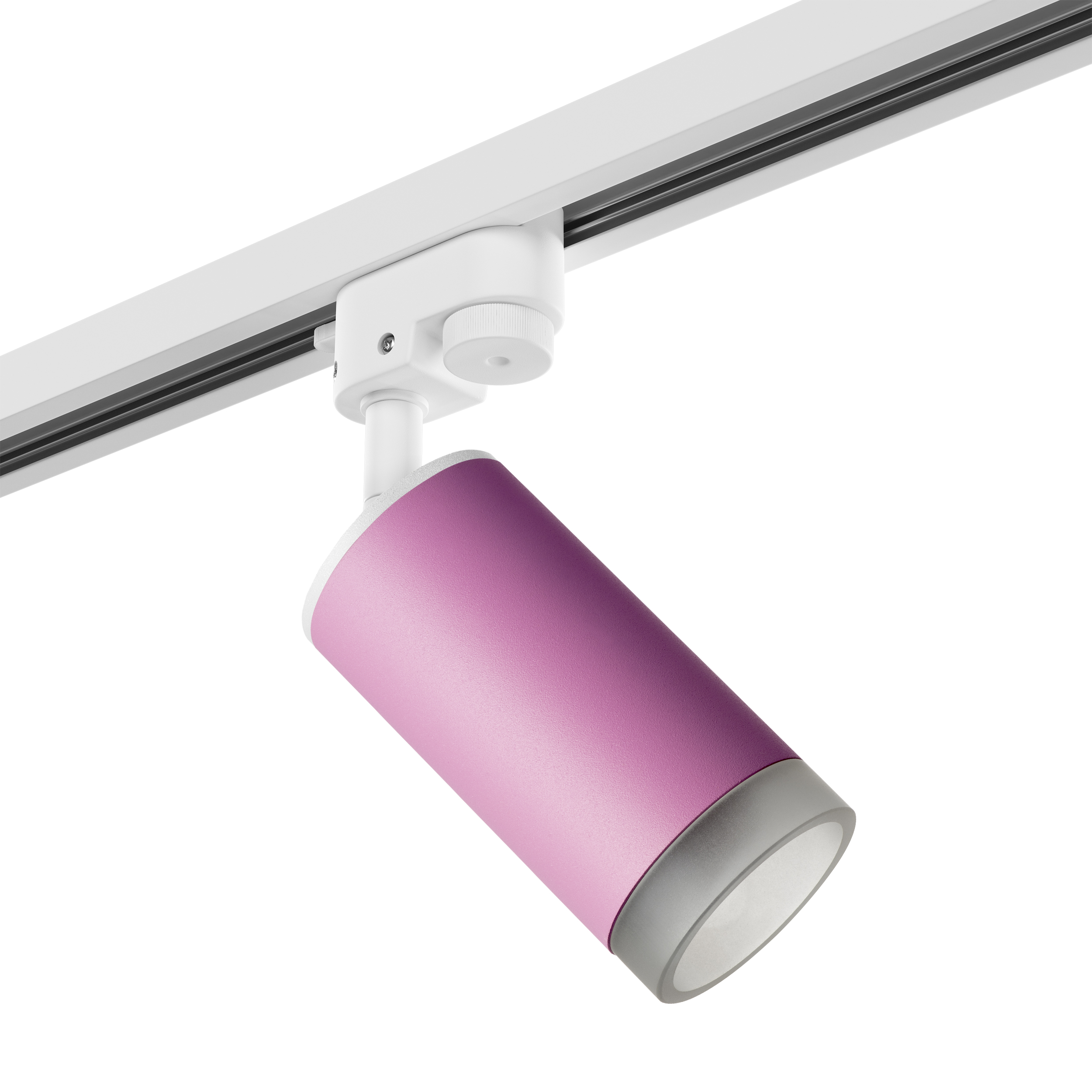 Комплект из светильника и трека Lightstar RULLO R1T43230, цвет розовый - фото 1