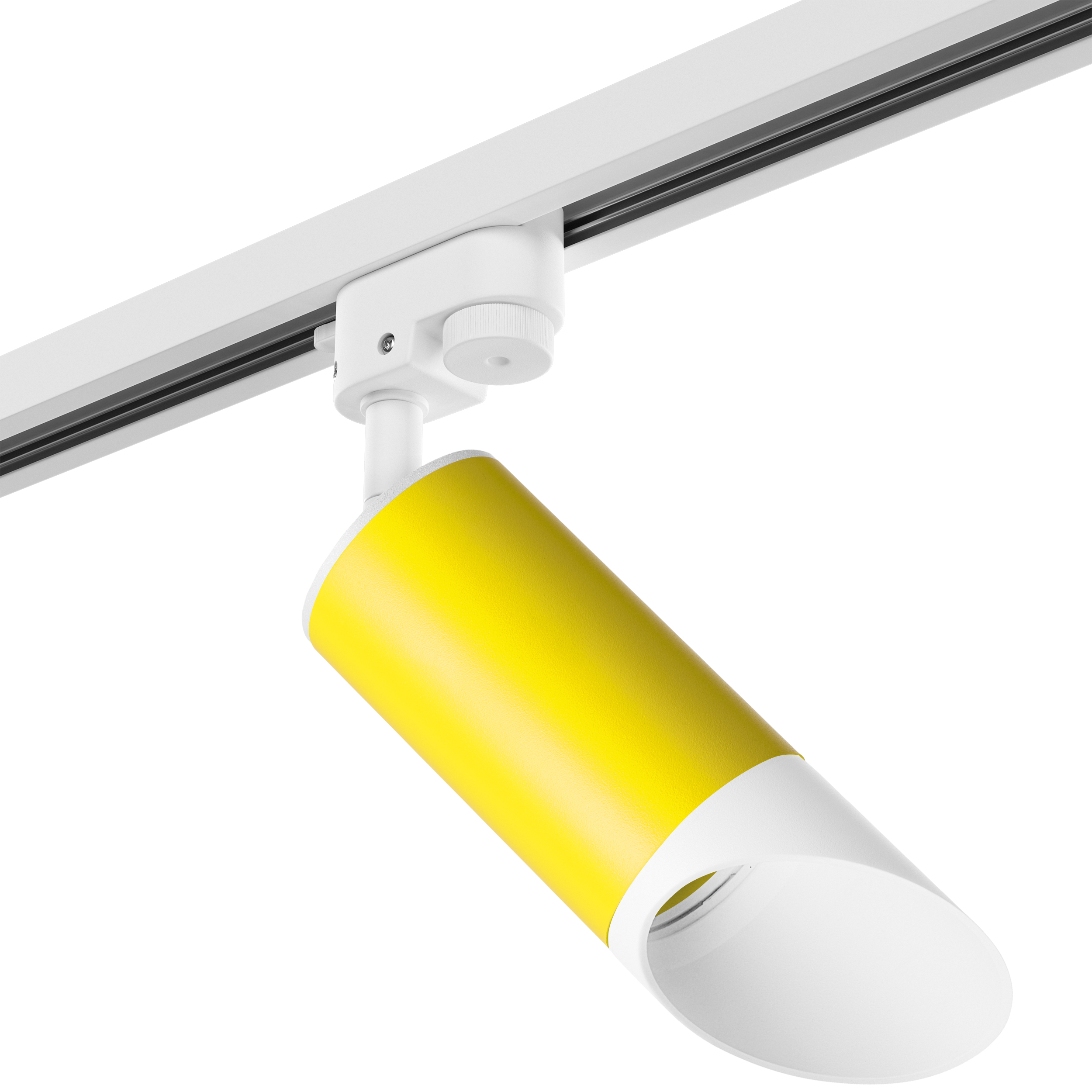 Комплект из светильника и трека Lightstar RULLO R1T43336, цвет желтый - фото 1