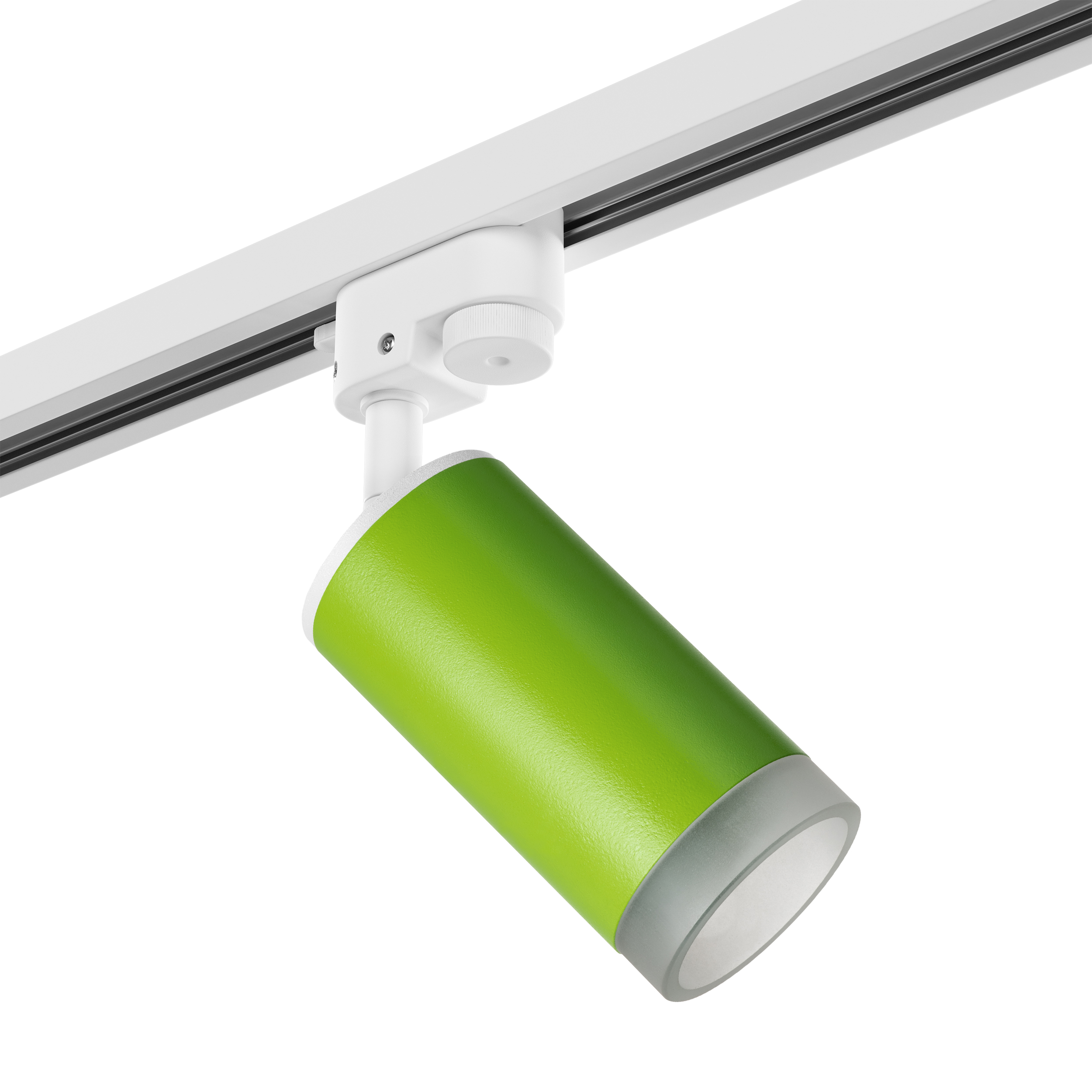 Комплект из светильника и трека Lightstar RULLO R1T43430, цвет зеленый - фото 1