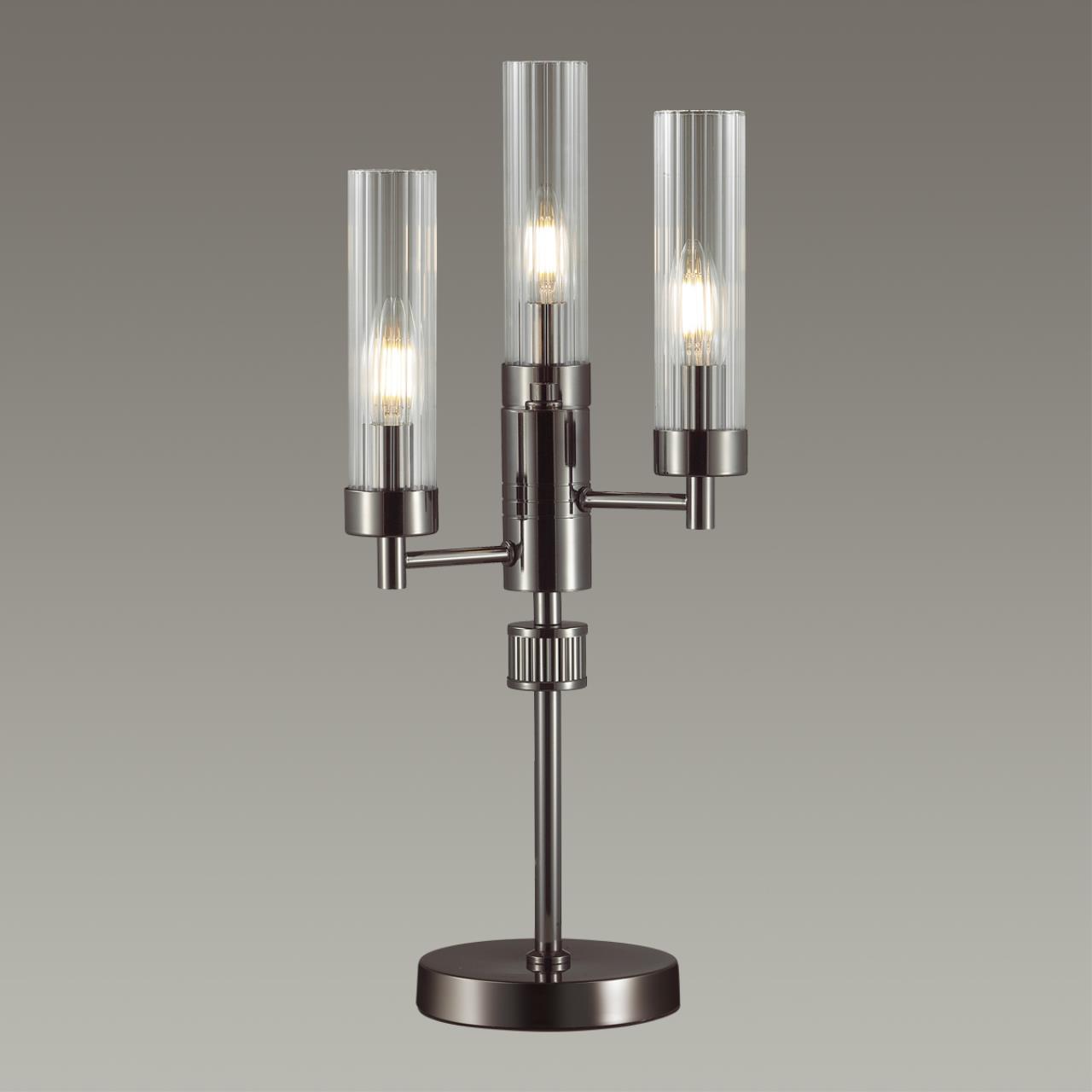 Настольная лампа Lumion KAMILLA 5275/3T, цвет черный 5275/3T - фото 2