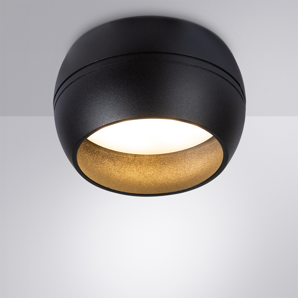 Светильник Arte Lamp GAMBO A5550PL-1BK, цвет черный - фото 2
