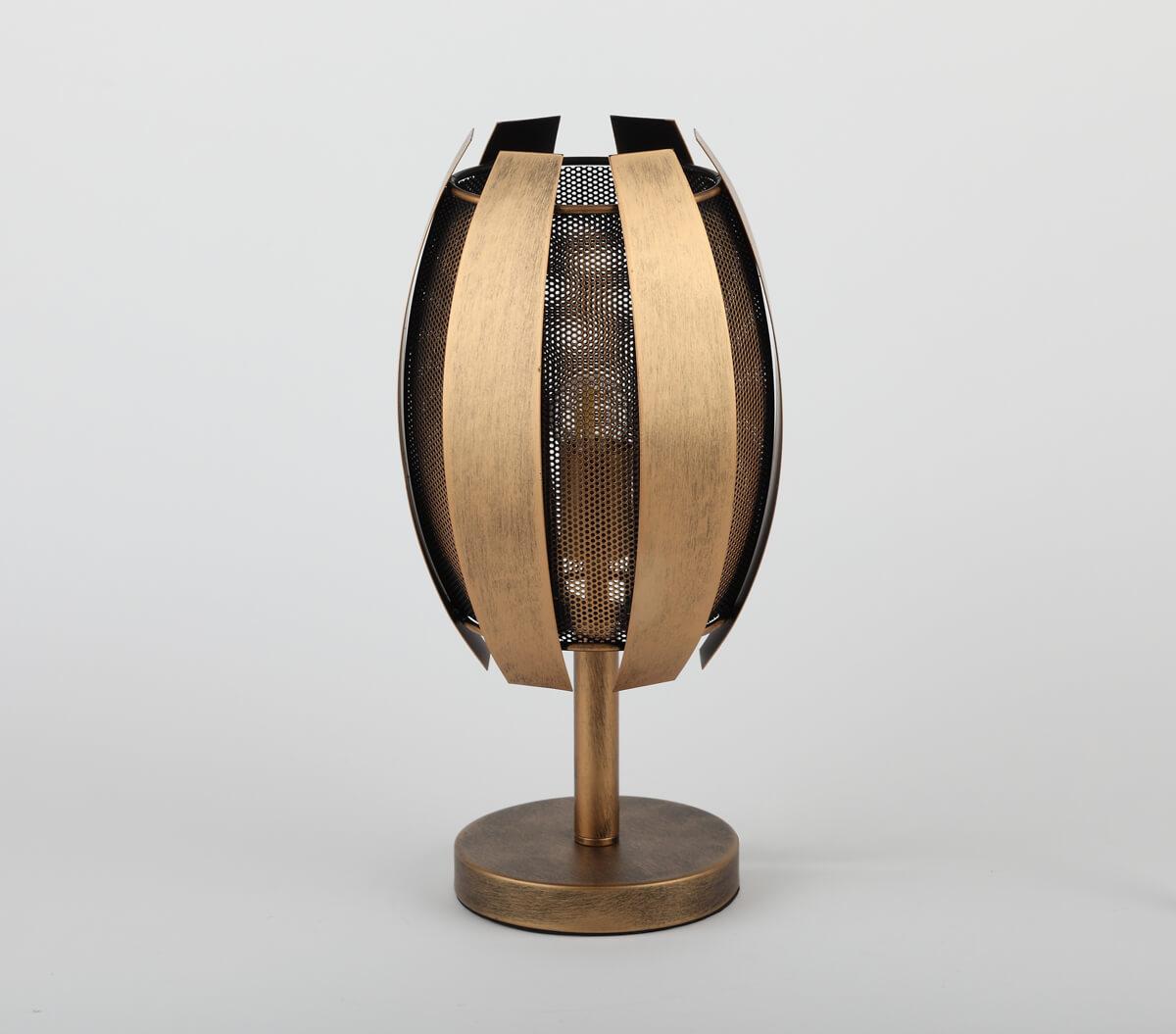 Настольная лампа Rivoli DIVERTO 4035-501, цвет бронза - фото 3