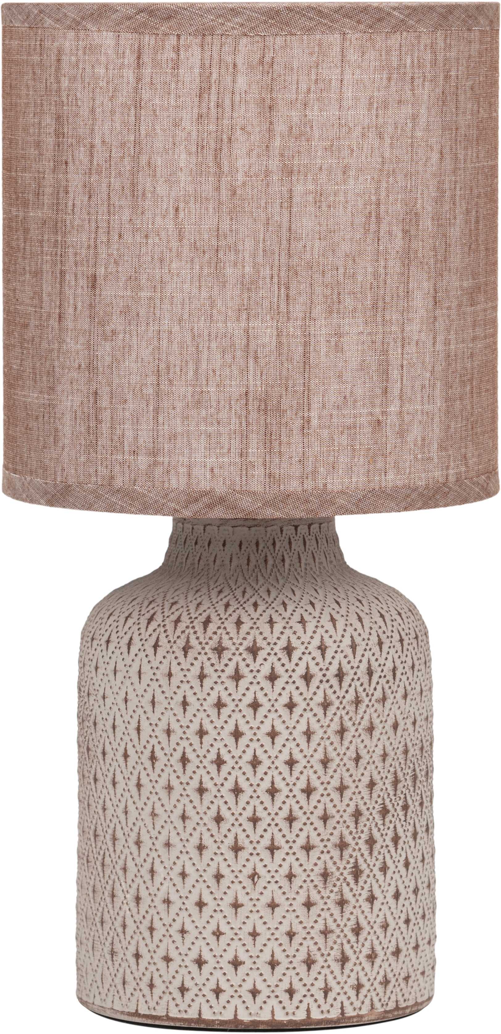 Настольная лампа Rivoli SABRINA D7043-501, цвет коричневый - фото 1