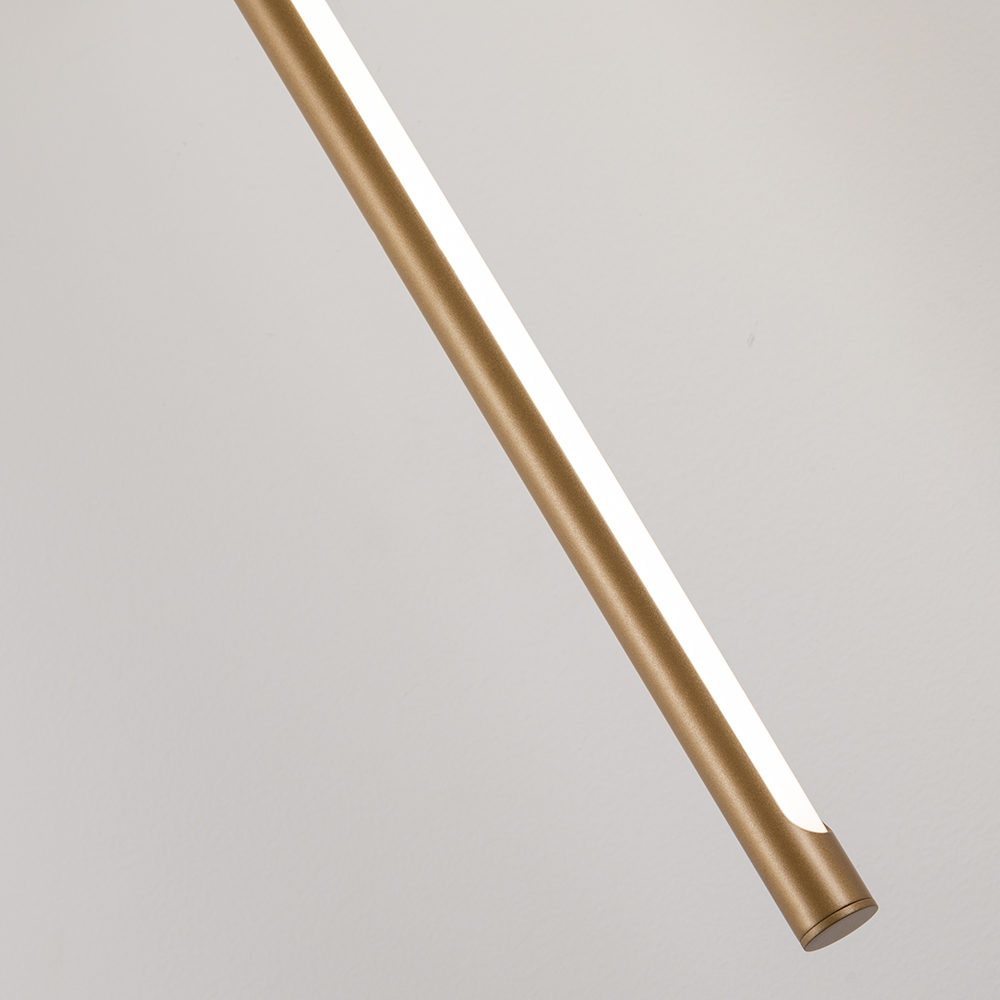 Настенный светильник Arte Lamp LINES A2029AP-1GO, цвет золотистый - фото 3