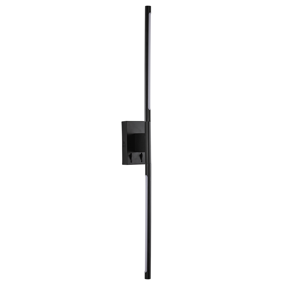 Настенный светильник Arte Lamp LINES A2029AP-1BK, цвет черный - фото 1