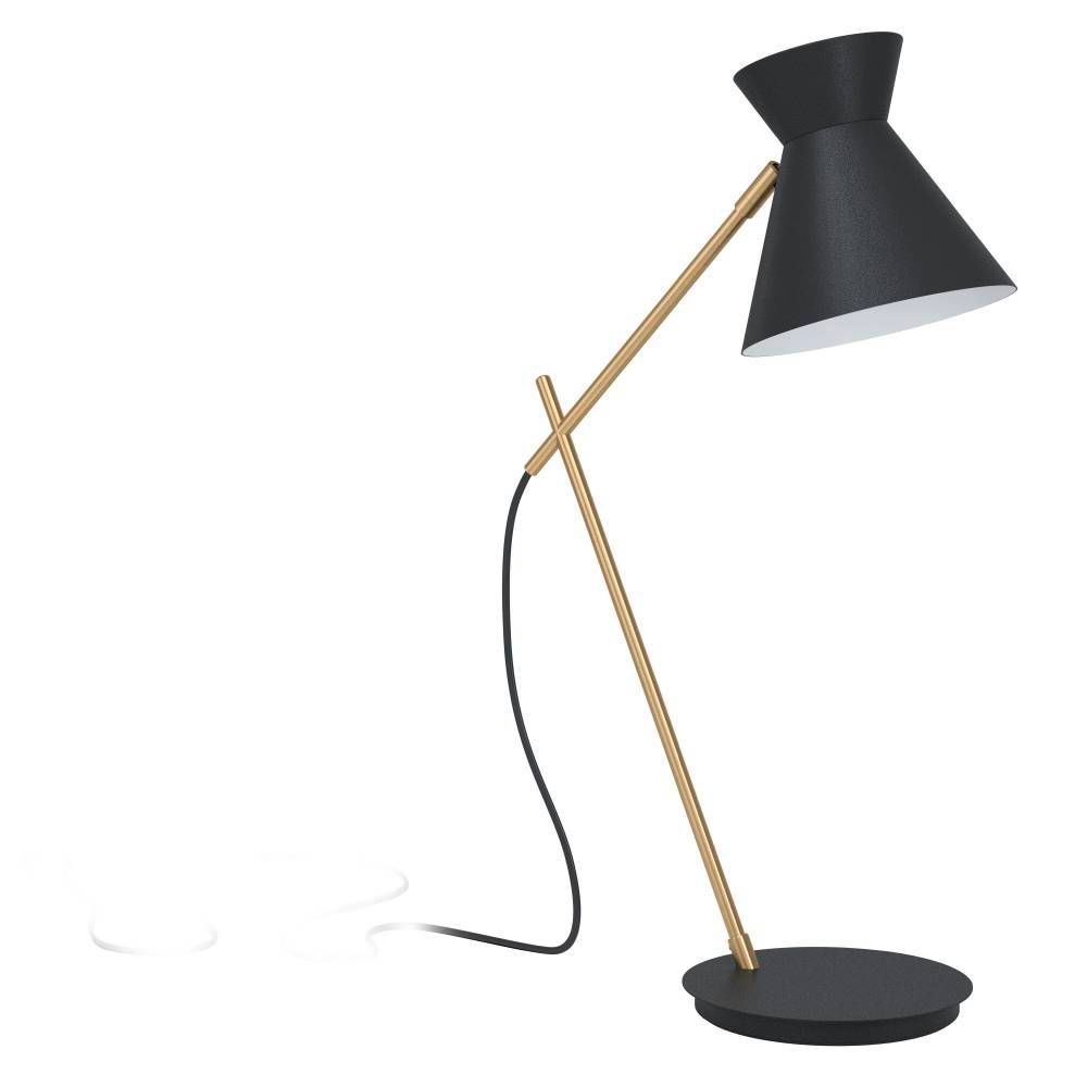 Декоративная настольная лампа Eglo AMEZAGA 98864, цвет латунь;чёрный - фото 1