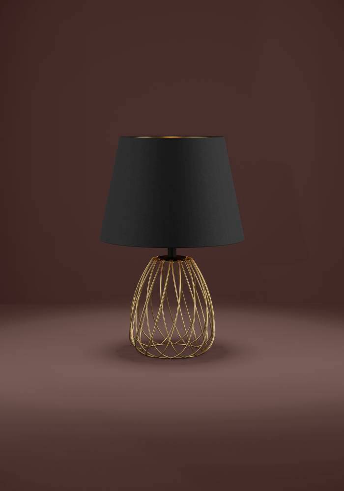 Настольная лампа Eglo JAZMINIA 390039, цвет латунь;черный - фото 2