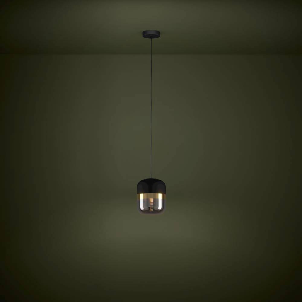 Светильник Eglo SINSIGA 39918, цвет золотистый;черный;прозрачный - фото 2