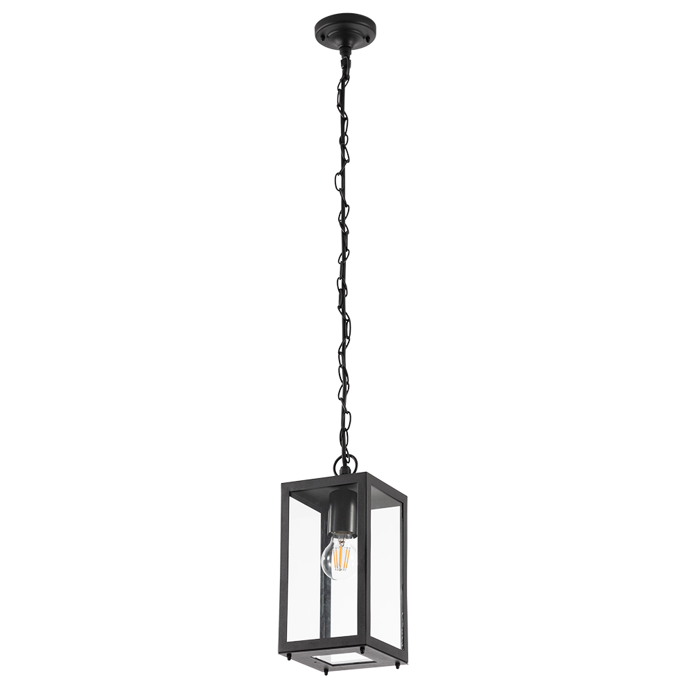 Уличный подвесной светильник Arte Lamp BELFAST A4569SO-1BK, цвет черный