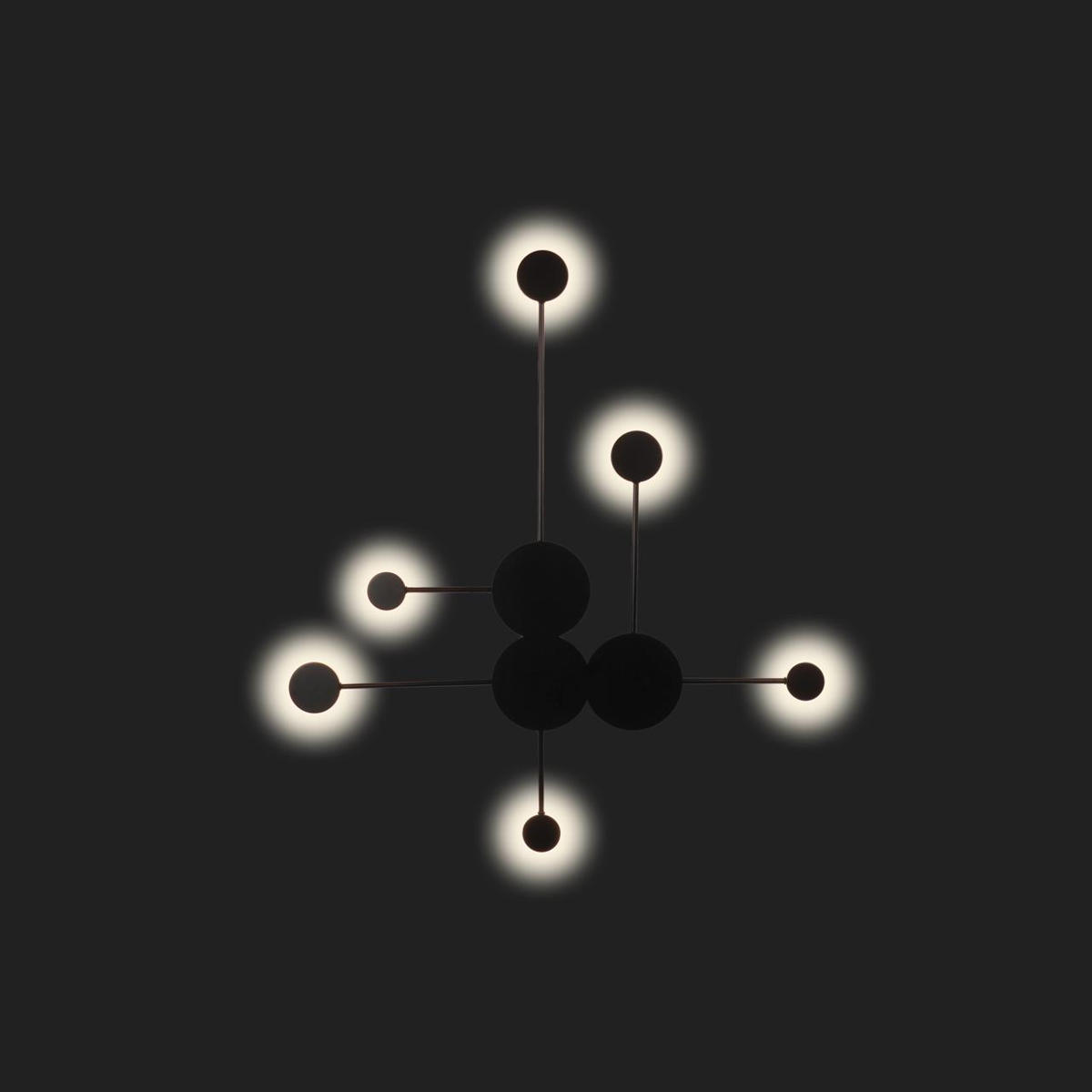 Декоративная подсветка Loft It RAYS 10058BK, цвет черный - фото 2