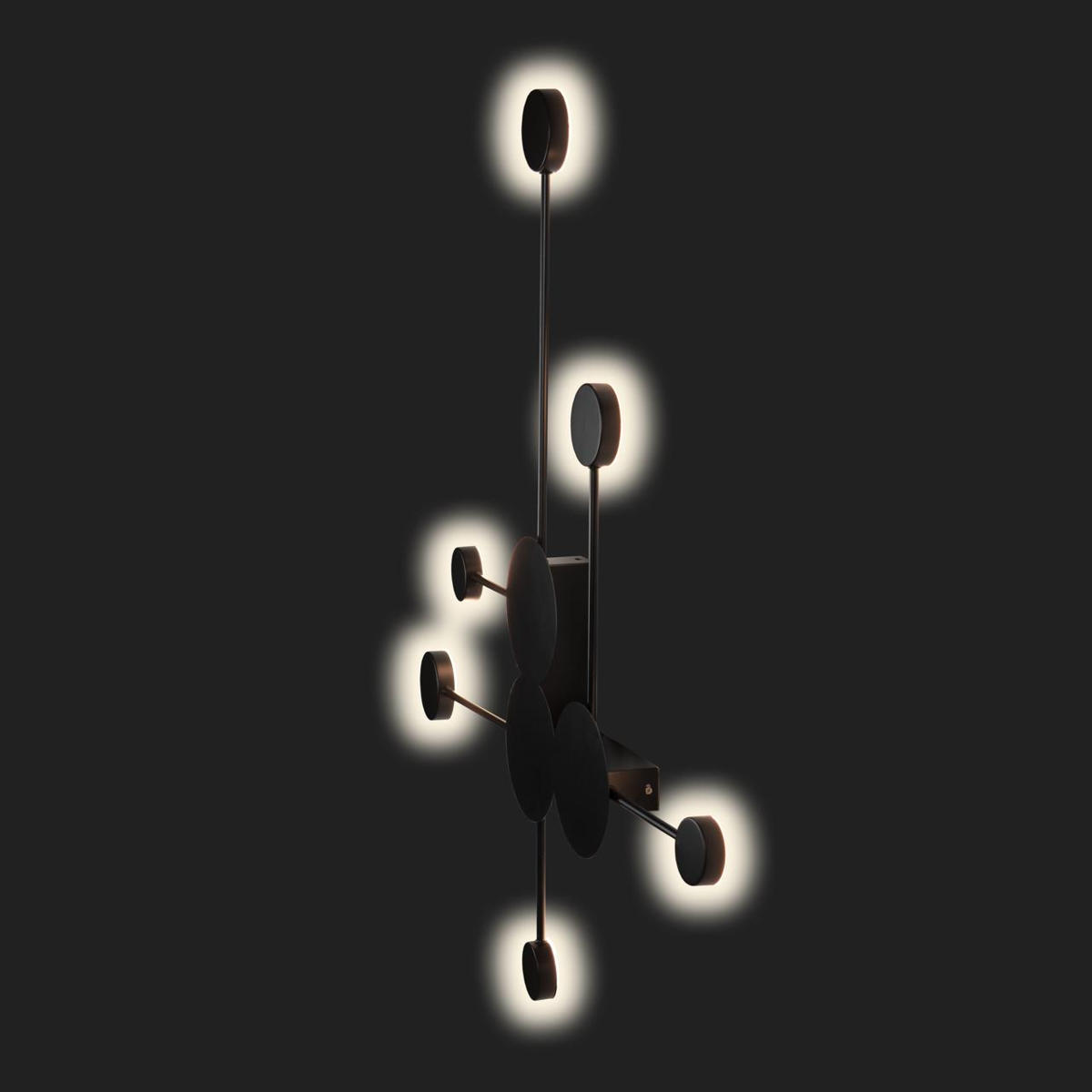 Декоративная подсветка Loft It RAYS 10058BK, цвет черный - фото 4