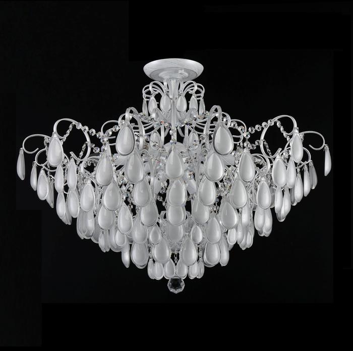 Светильники Crystal Lux SEVILIA PL9 SILVER, цвет белый - фото 1