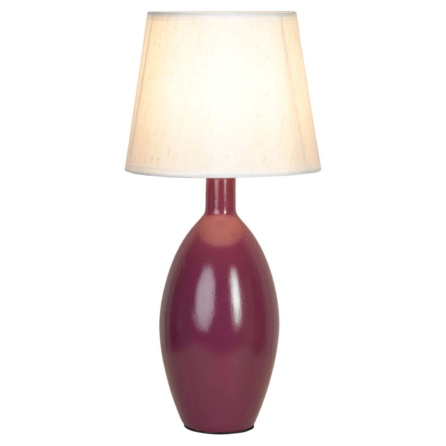 Декоративная настольная лампа Lussole GARFIELD LSP-0581Wh, цвет фиолетовый - фото 1