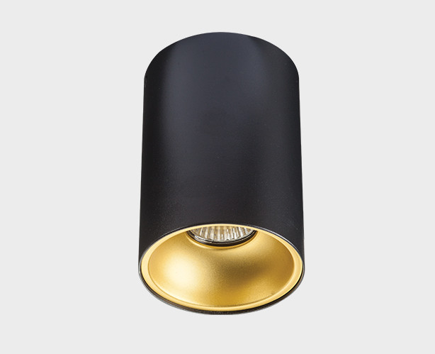 Точечный накладной светильник Italline 3160 black/gold, цвет черный 3160 black/gold - фото 1