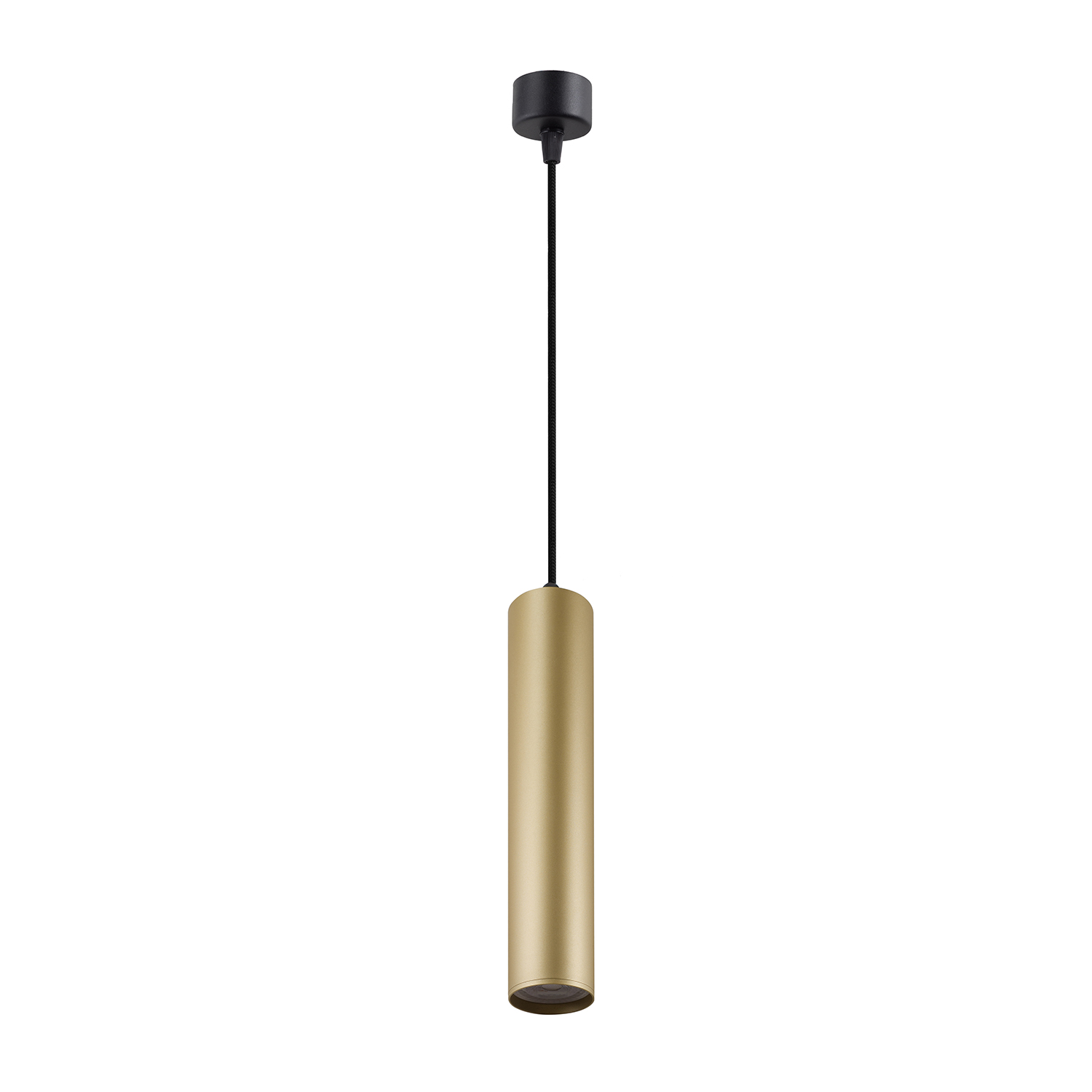 Точечный подвесной светильник Denkirs TUBE DK4050-BG, цвет золотистый - фото 1