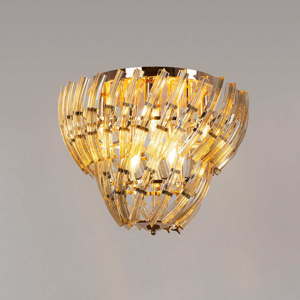 Потолочная люстра Arte Lamp ELLA A1054PL-6GO, цвет золотистый - фото 2