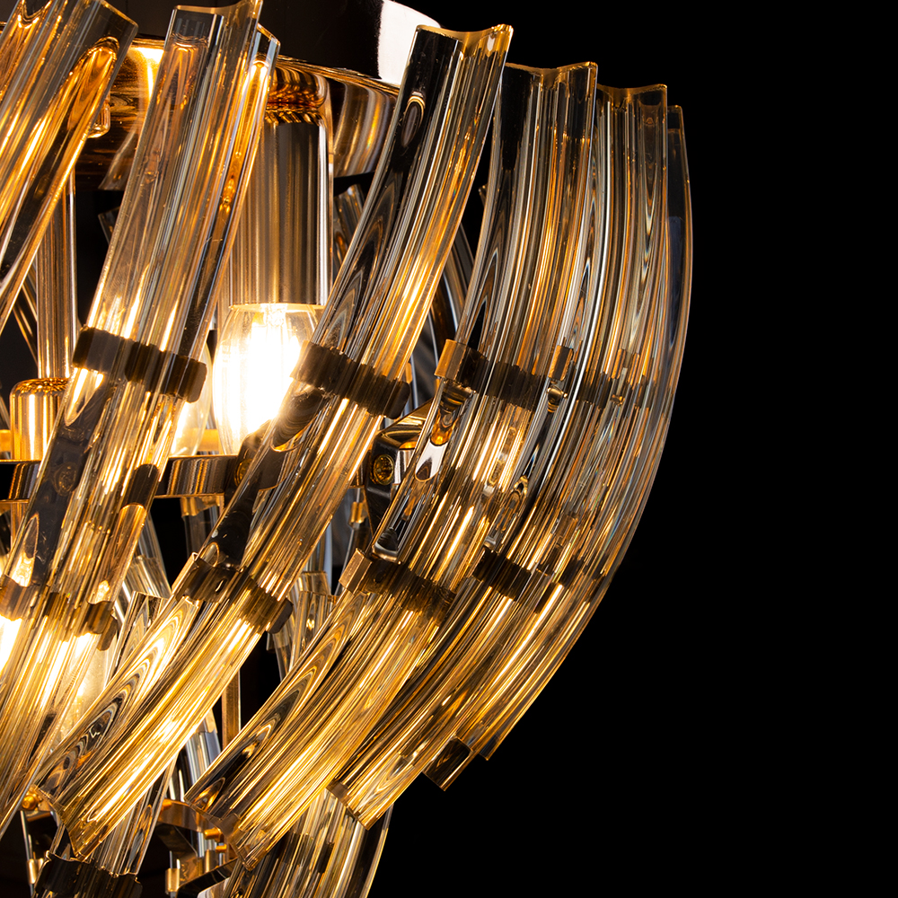 Потолочная люстра Arte Lamp ELLA A1054PL-6GO, цвет золотистый - фото 4