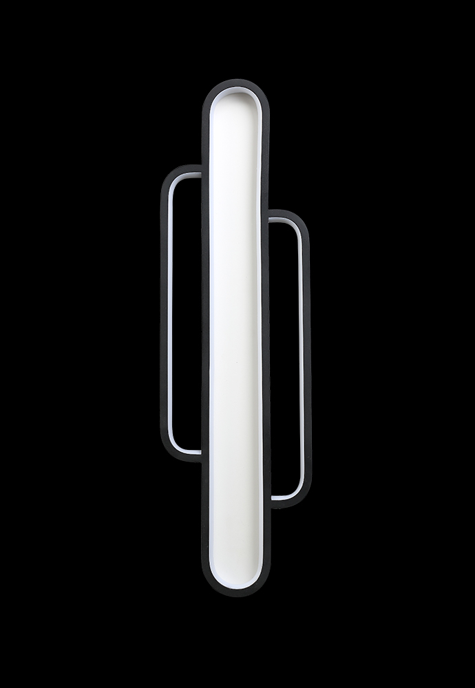 Настенный светильник Crystal Lux SOBRE AP35W LED H600 V1 BLACK, цвет белый - фото 3