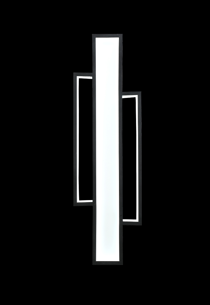Настенный светильник Crystal Lux SOBRE AP35W LED H600 V2 BLACK, цвет белый - фото 4