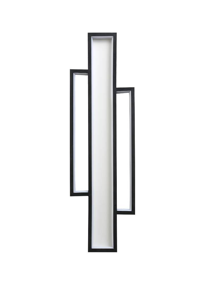 Настенный светильник Crystal Lux SOBRE AP35W LED H600 V2 BLACK, цвет белый - фото 1