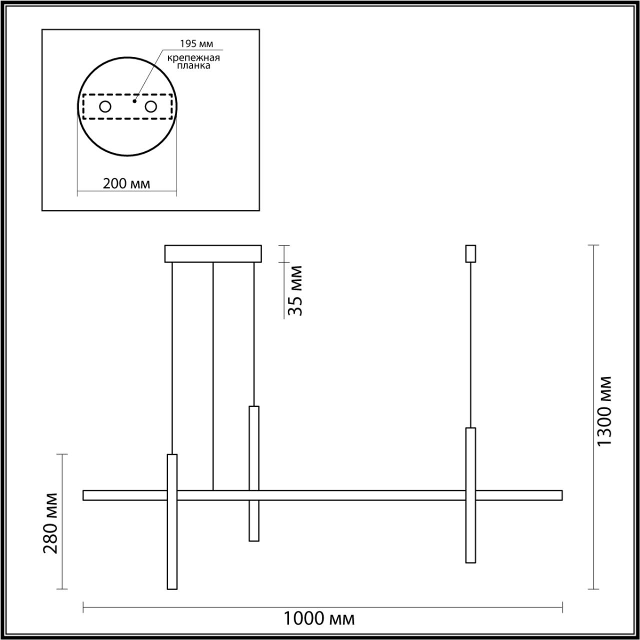 Подвесной светильник Odeon Light HIGHTECH 6606/32L, цвет белый - фото 4