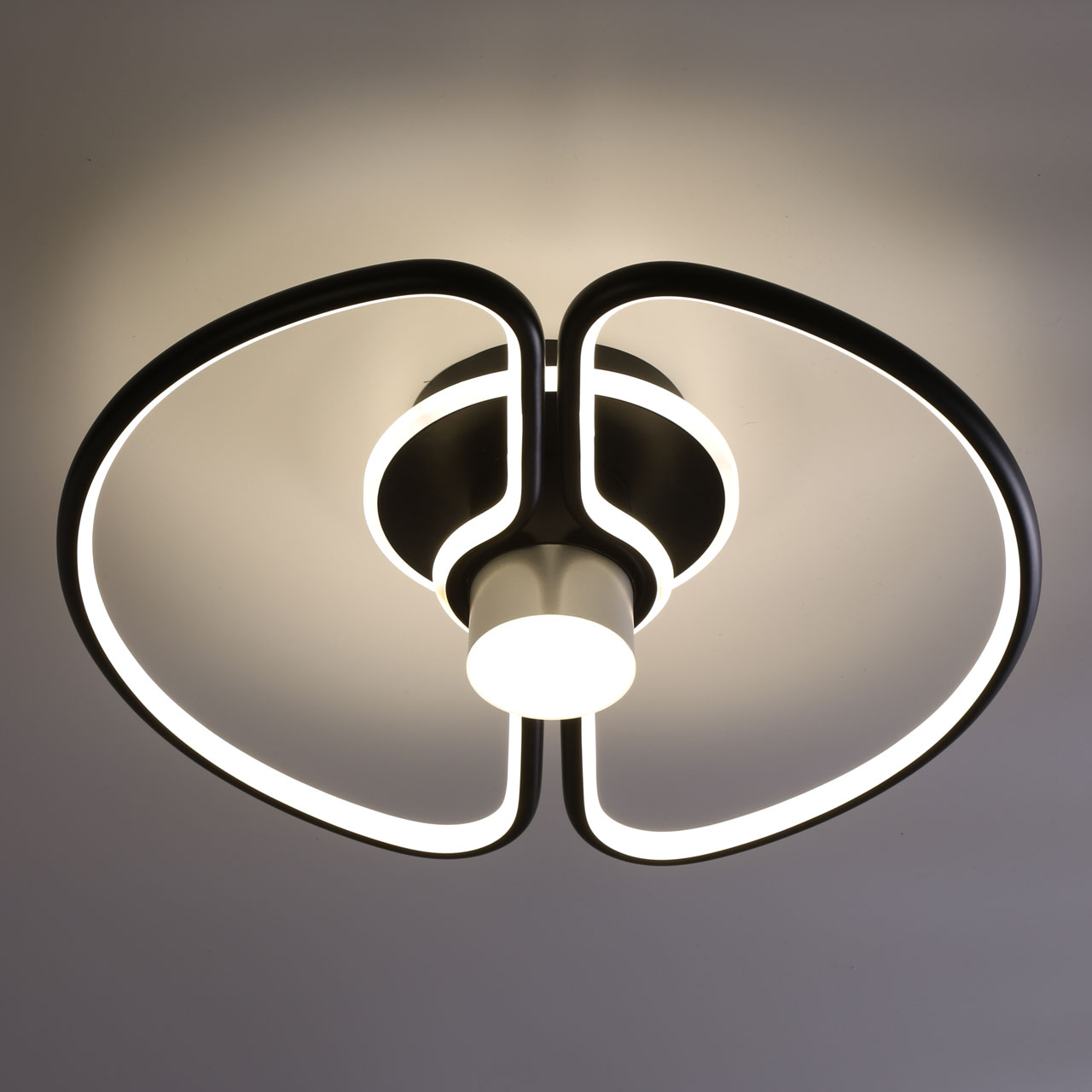 Настенный светильник De Markt ТОЛЕДО 312012601, цвет черный;серебристый;белый - фото 4