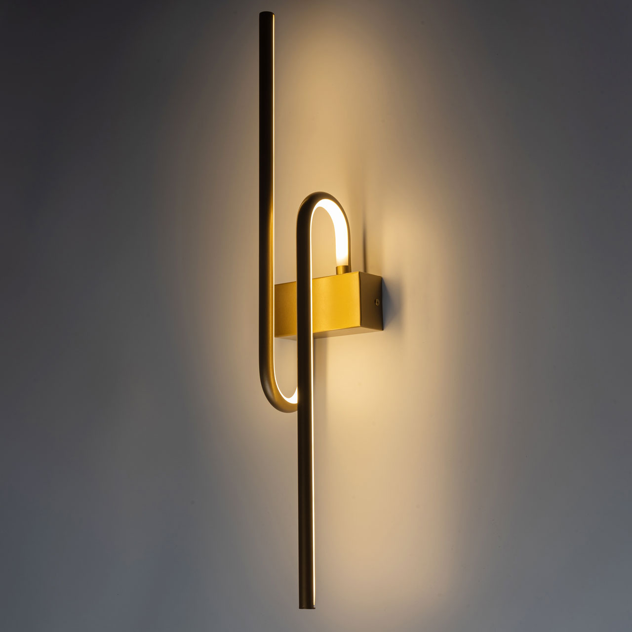 Настенный светильник De Markt ТОЛЕДО 312022302, цвет золотистый;белый - фото 5