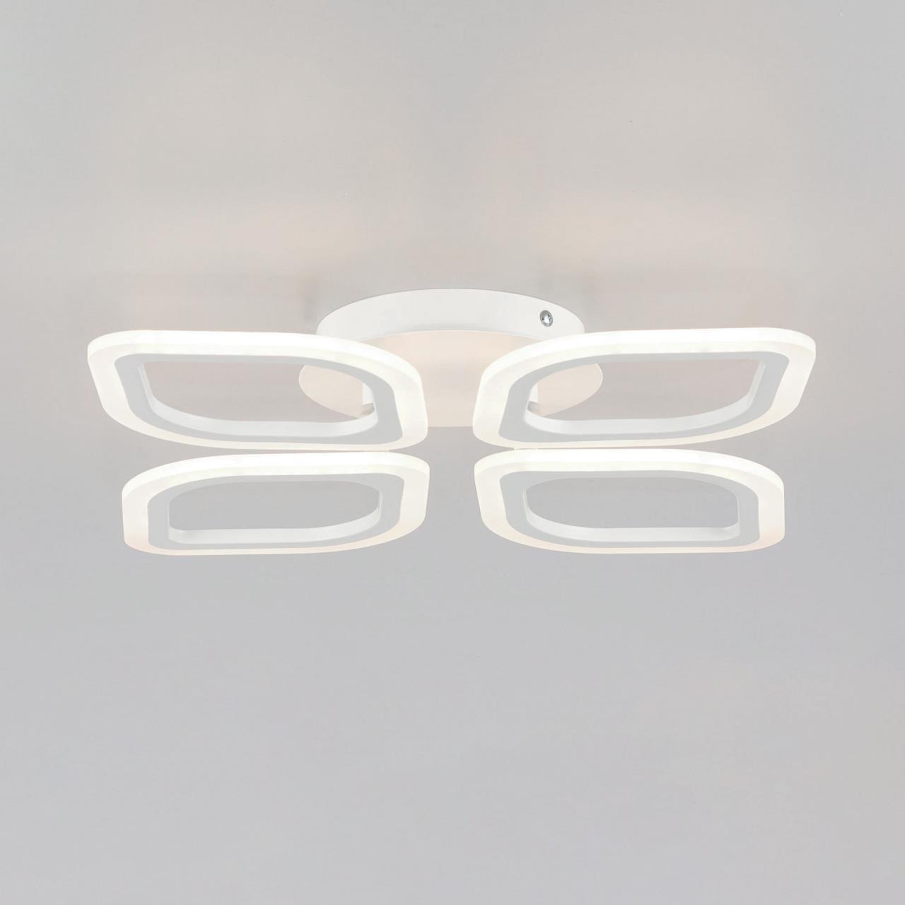Потолочная люстра Citilux Ромби CL236040R, цвет белый - фото 8