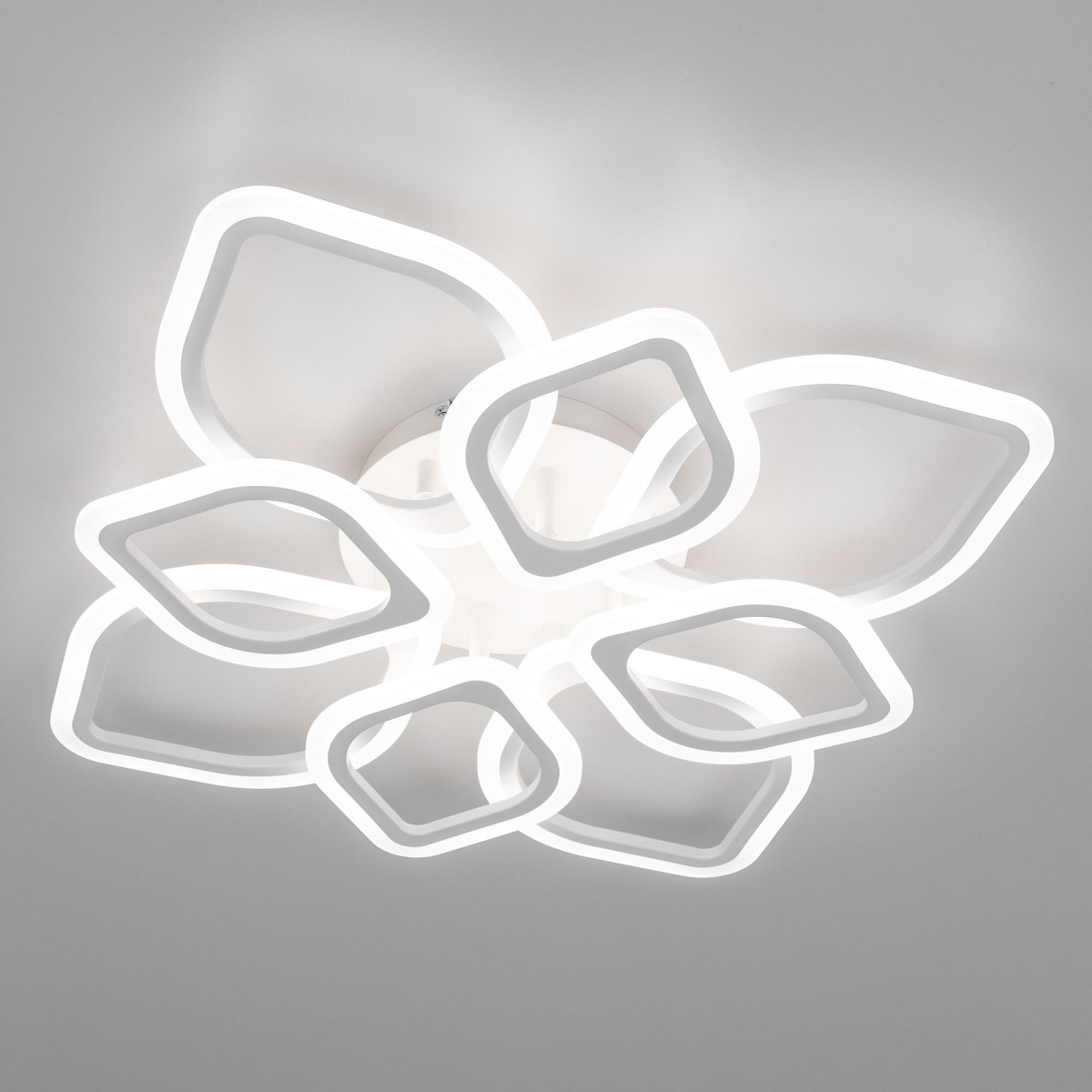 Потолочная люстра Citilux Ромби CL236180R, цвет белый - фото 6